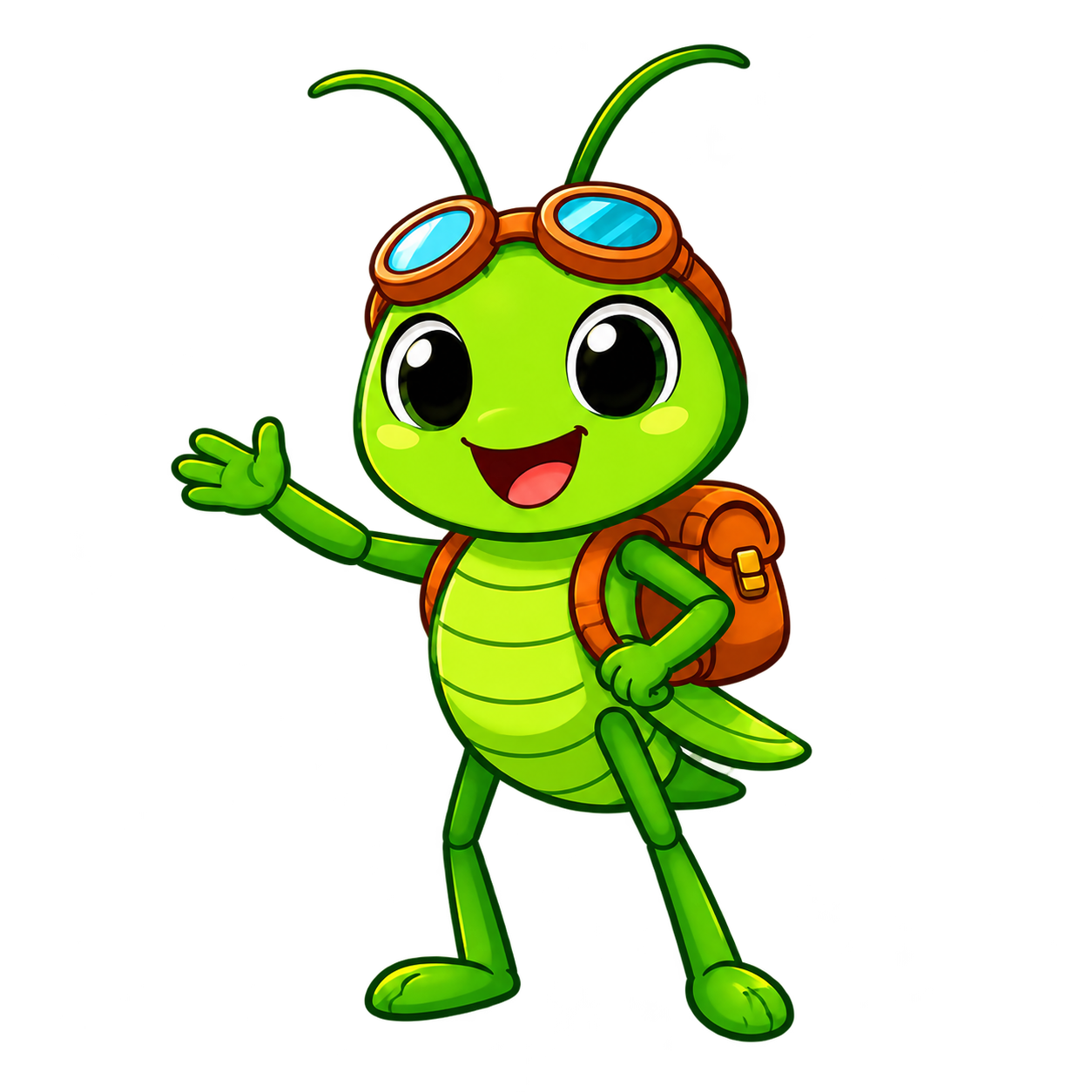 Gizmo the grasshopper
