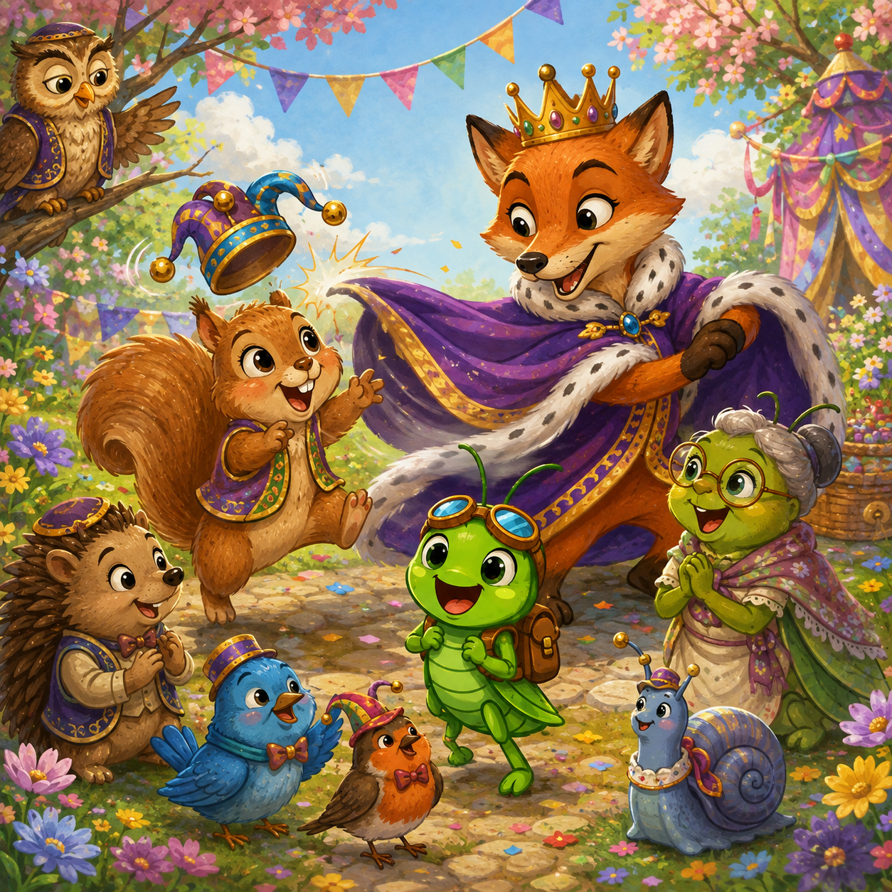 Fox king party scene